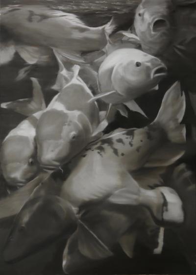 Wang Dianyu Fishes in the Tank