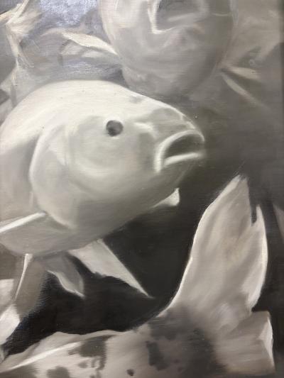 Wang Dianyu Fishes in the Tank