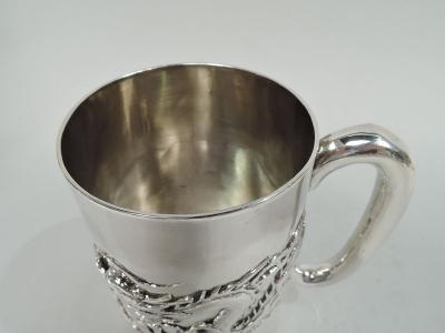 Wang Hing Large Chinese Silver Dragon Mug
