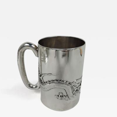 Wang Hing Large Chinese Silver Dragon Mug