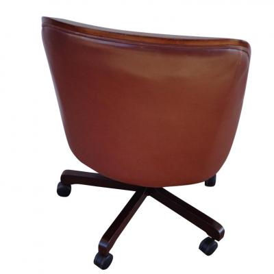 Ward Bennett 1 Ward Bennett for Brickel and Associates Leather Desk Chair