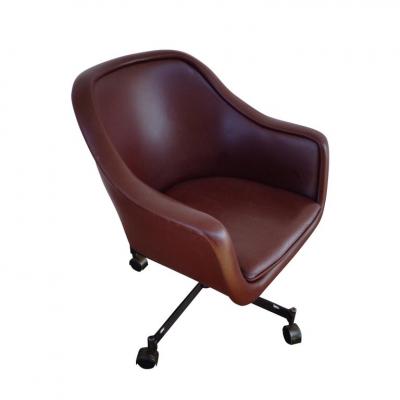 Ward Bennett 1 Ward Bennett for Brickel and Associates Leather Desk Conference Chair