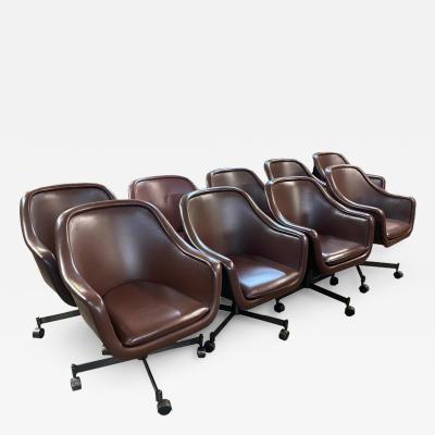 Ward Bennett 1 Ward Bennett for Brickel and Associates Leather Desk Conference Chair