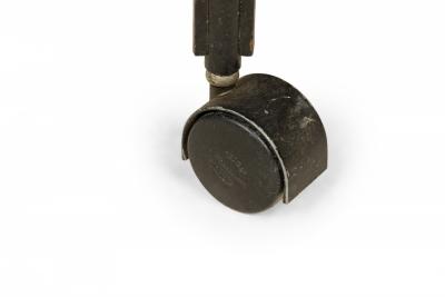 Ward Bennett 12 Ward Bennett for Brickel Associates Ash and Black Leather Office Chairs