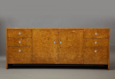 Ward Bennett Cabinet in Burlwood