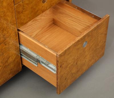 Ward Bennett Cabinet in Burlwood