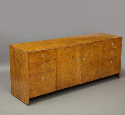 Ward Bennett Cabinet in Burlwood