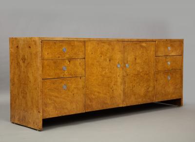 Ward Bennett Cabinet in Burlwood