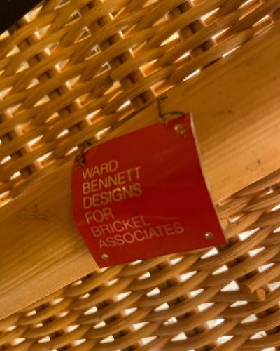 Ward Bennett Pair of Sled Lounge Chairs c 1966