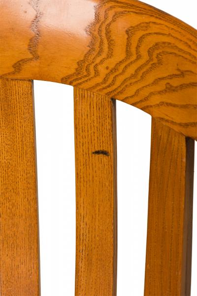 Ward Bennett Set of 7 Ward Bennett for Brickel Associates Vinyl Library Armchairs