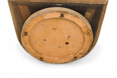 Ward Bennett Ward Bennett AmericanLight Brown Tufted Velvet Tub Lounge Chair and Ottoman