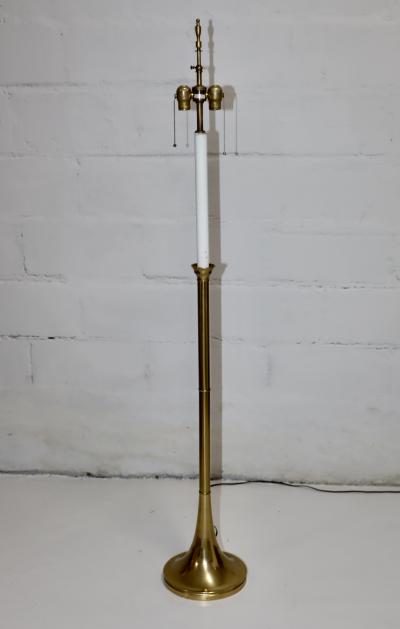 Warren Kessler 1970s Warren Kessler Brass Floor Lamp