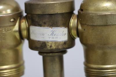 Warren Kessler 1970s Warren Kessler Brass Floor Lamp