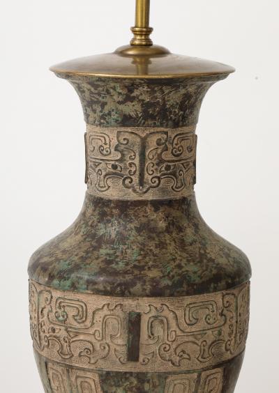 Warren Kessler Warren Kessler 1960s Bronze Table Lamps