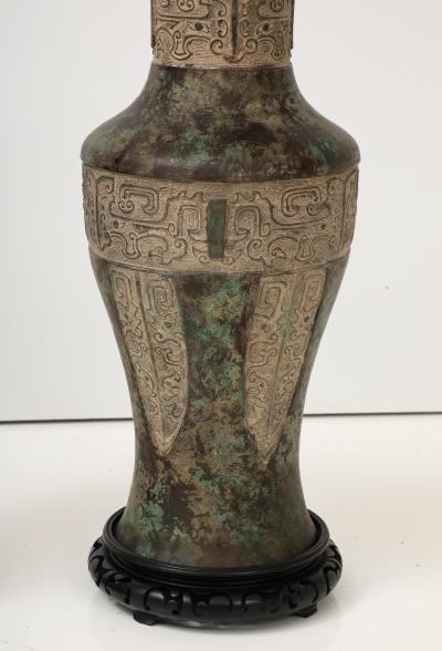 Warren Kessler Warren Kessler 1960s Bronze Table Lamps