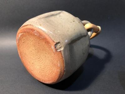 Warren MacKenzie Grey Teapot and Grey Yunomi