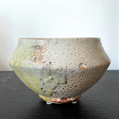 Warren MacKenzie Studio Ceramic Bowl in Shino Glaze by Warren Mackenzie