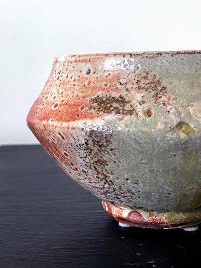 Warren MacKenzie Studio Ceramic Bowl in Shino Glaze by Warren Mackenzie