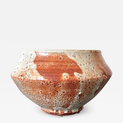 Warren MacKenzie Studio Ceramic Bowl in Shino Glaze by Warren Mackenzie