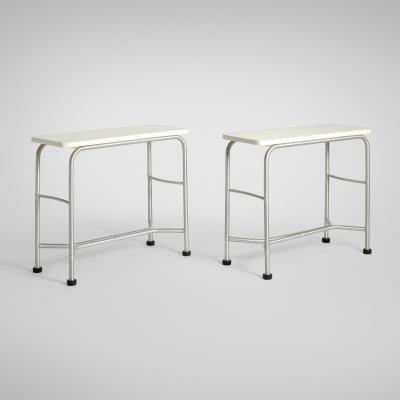 Warren McArthur Corporation Copy Warren McArthur Pair of Console Tables 1933