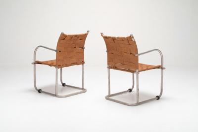 Warren McArthur Corporation Pair of Warren McArthur Style No 612 Tennis Chairs 1935