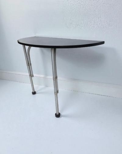 Warren McArthur Corporation demi lune console 1935