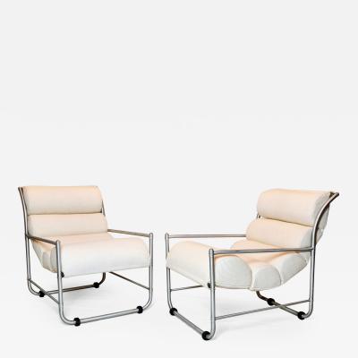 Warren McArthur Pair of Warren McArthur Sling Chaises 1938