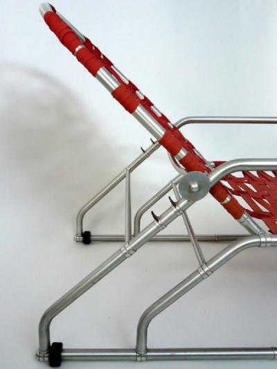 Warren McArthur Rare Warren McArthur Adjustable Chaise circa 1938