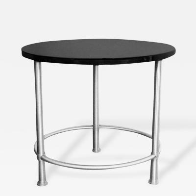 Warren McArthur Streamline Round Side Table by Warren McArthur Rome New York