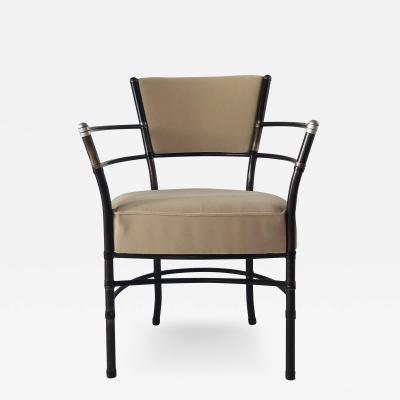 Warren McArthur Warren McArthur Armchair Bronze Anodize Style No 1049 A Rome NY c 1933 34