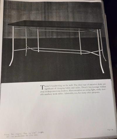 Warren McArthur Warren McArthur Custom Order Department Store Display Table 1935 Rome NY