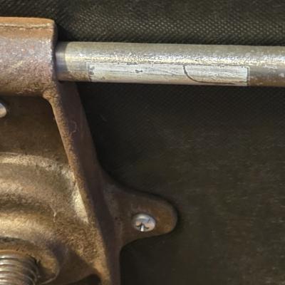 Warren McArthur Warren McArthur Furniture Corp Early Warren McArthur Reclining Shampoo Chair Custom Wood Base Model 1930s