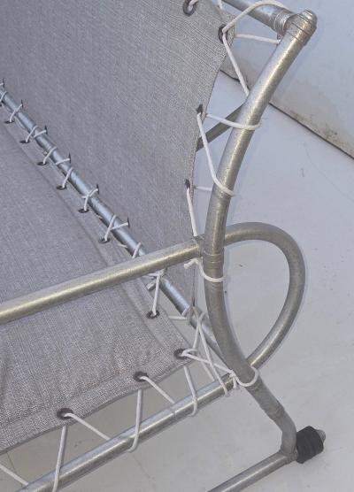 Warren McArthur Warren McArthur Furniture Corp WArren McArthur Style No 642 3 Terrace Settee 1937