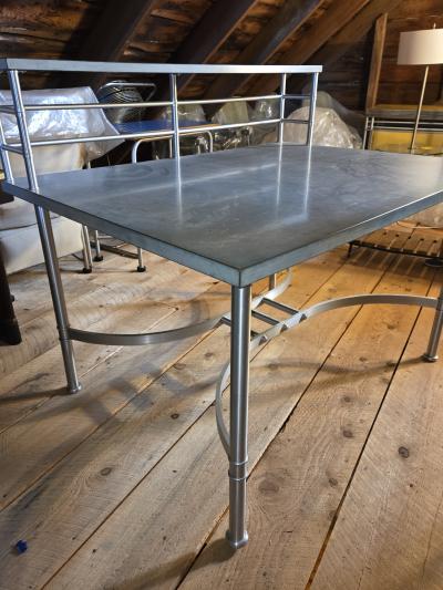 Warren McArthur Warren McArthur Furniture Corp Warren McArthur Anodized Aluminum Study Desk State Library of Virginia 1939