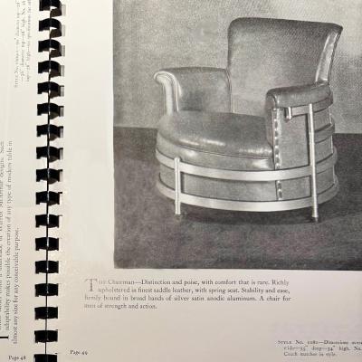 Warren McArthur Warren McArthur Furniture Corp Warren McArthur Pair of Original Chairman Chairs