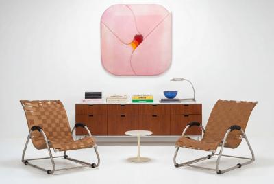 Warren McArthur Warren McArthur Furniture Corp Warren McArthur South Hampton Model 635 Lounge Chairs 1935