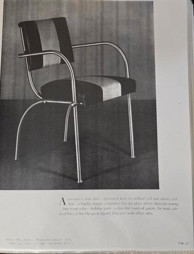 Warren McArthur Warren McArthur Low Lounge Version of Chair Model 1132 ASU Rome NY 1936