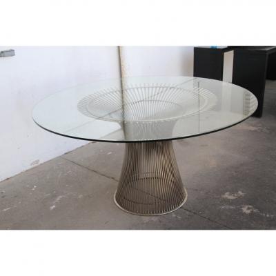 Warren Platner 53 Knoll Platner Dining Table and Chair