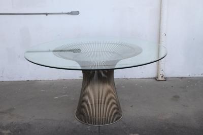 Warren Platner 53 Knoll Platner Dining Table and Chair