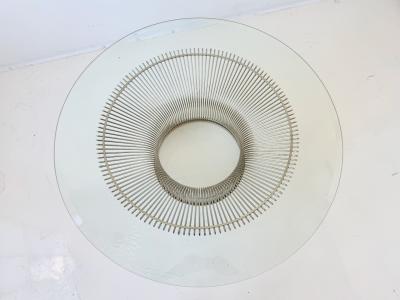 Warren Platner Large Wire Spoke Cocktail Table by Warren Platner for Knoll