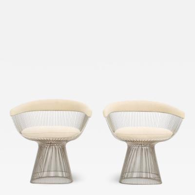 Warren Platner Pair Warren Platner Chairs for Knoll International