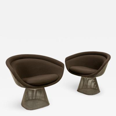 Warren Platner Pair Warren Platner Lounge Chairs