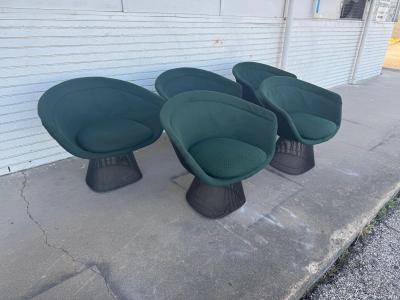 Warren Platner Pair Warren Platner Lounge Chairs by Knoll Furniture