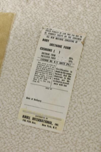 Warren Platner Pair of Warren Platner for Knoll Easy Chairs in Holly Hunt White Boucle