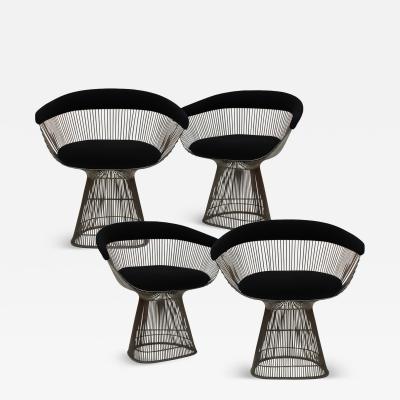 Warren Platner Set Of Four Chairs Designed By Warren Platner And Edited by Knoll 1960s