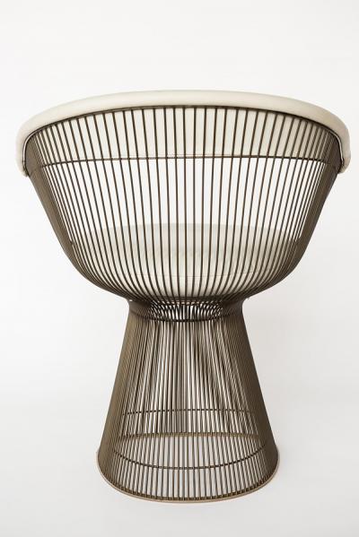 Warren Platner Set of 6 Bronze Dining Chairs USA 1960 s