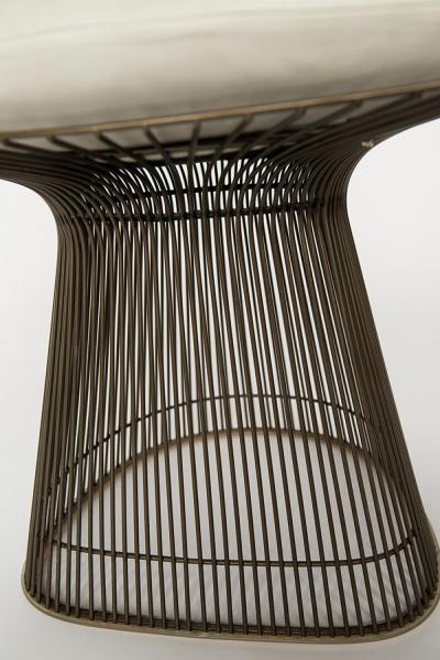 Warren Platner Set of 6 Bronze Dining Chairs USA 1960 s