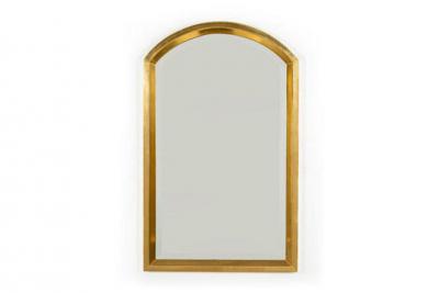 Warren Platner Warren Platner Gold Leaf Arched Mirror
