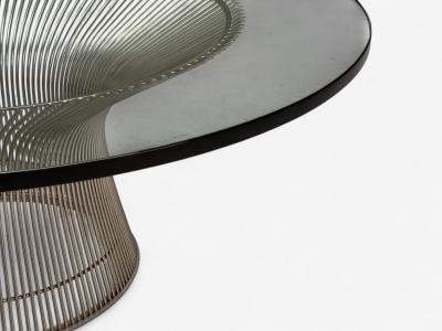 Warren Platner Warren Platner Steel Glass Coffee Table United States 21st C 