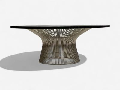 Warren Platner Warren Platner Steel Glass Coffee Table United States 21st C 